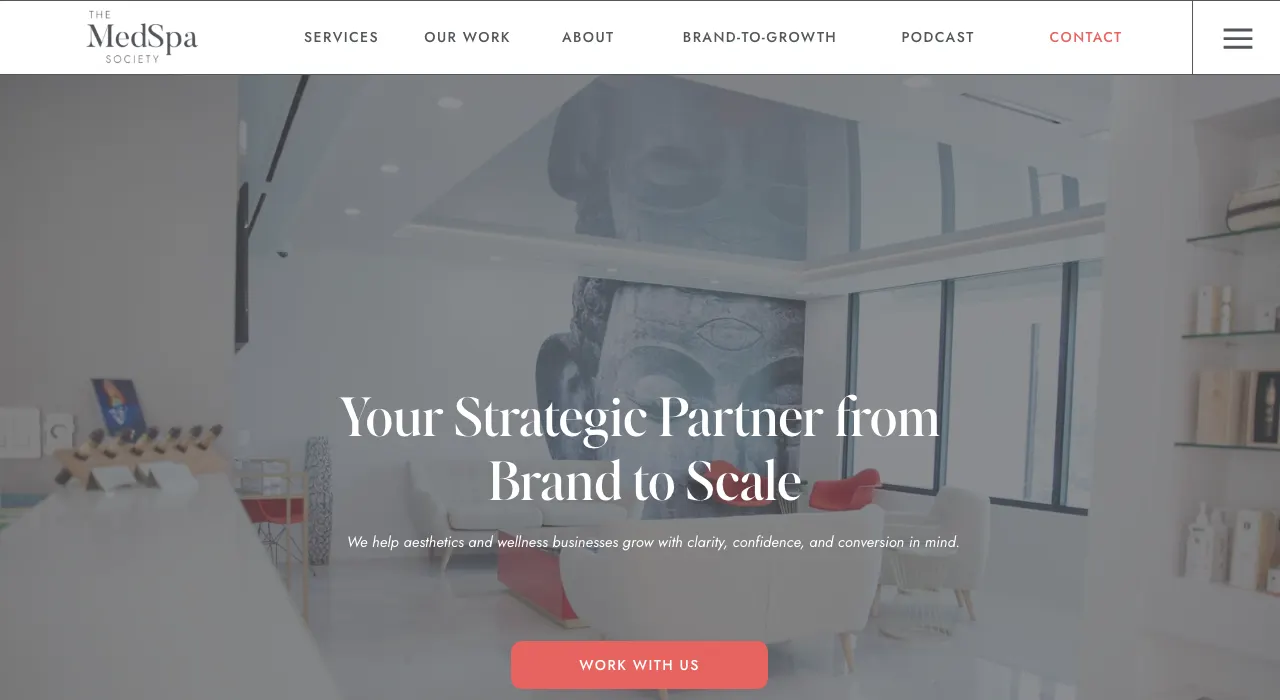 The MedSpa Society homepage