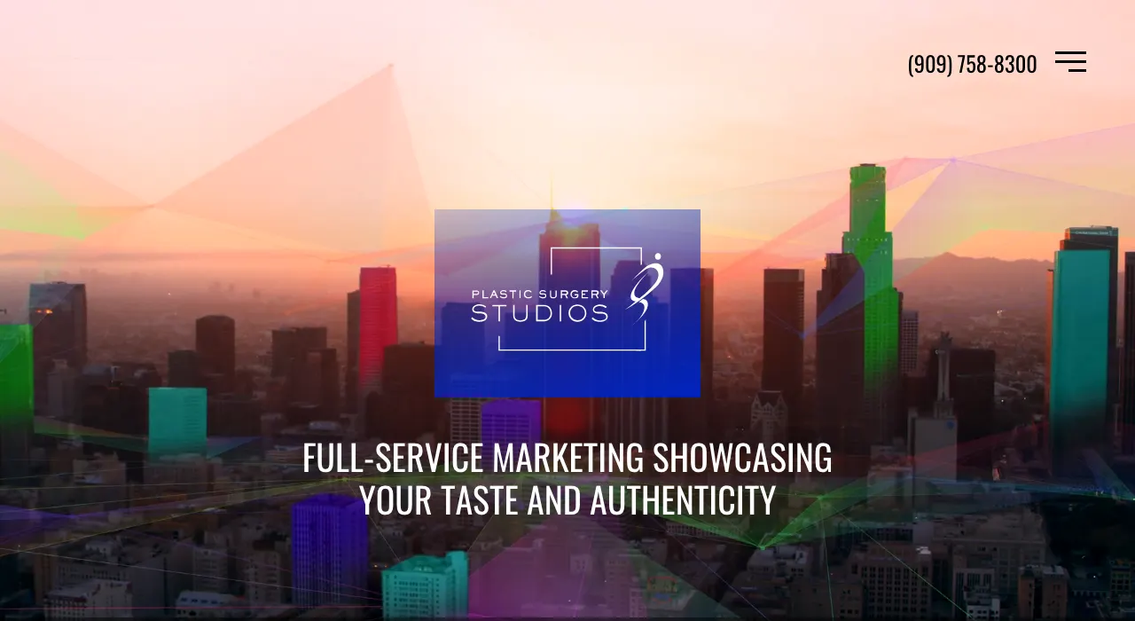 Plastic Surgery Studios homepage